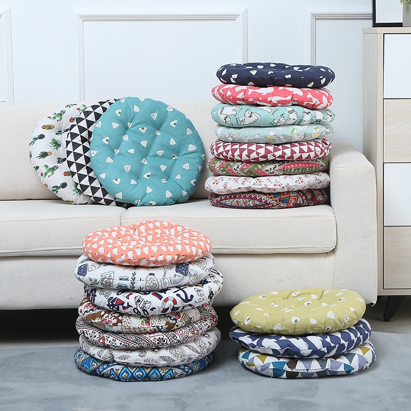 Round Cushion, Heightening Futon Cushion, Tatami Mat, Dining Table And Chair Cushion, Round Butt Cushion, Rattan Chair Cushion, Chair Cushion, Winter Round - Image 2